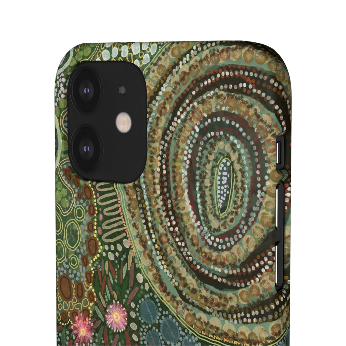 Aboriginal Art - Gumtrees - Snap case