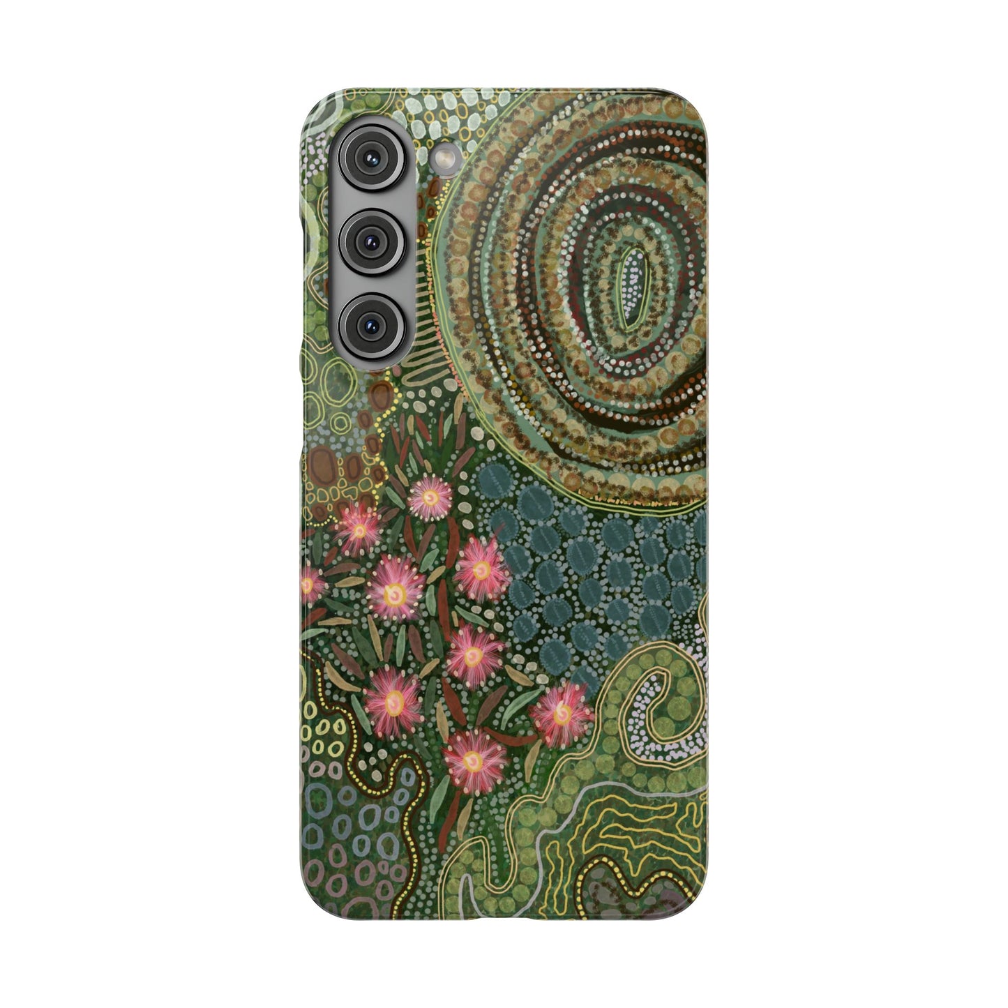 Aboriginal Art - Gumtrees - Snap case