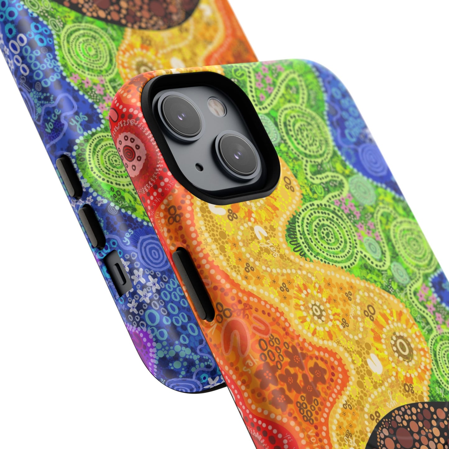 Aboriginal Art | Pride Flag | Tough Mag Safe Case