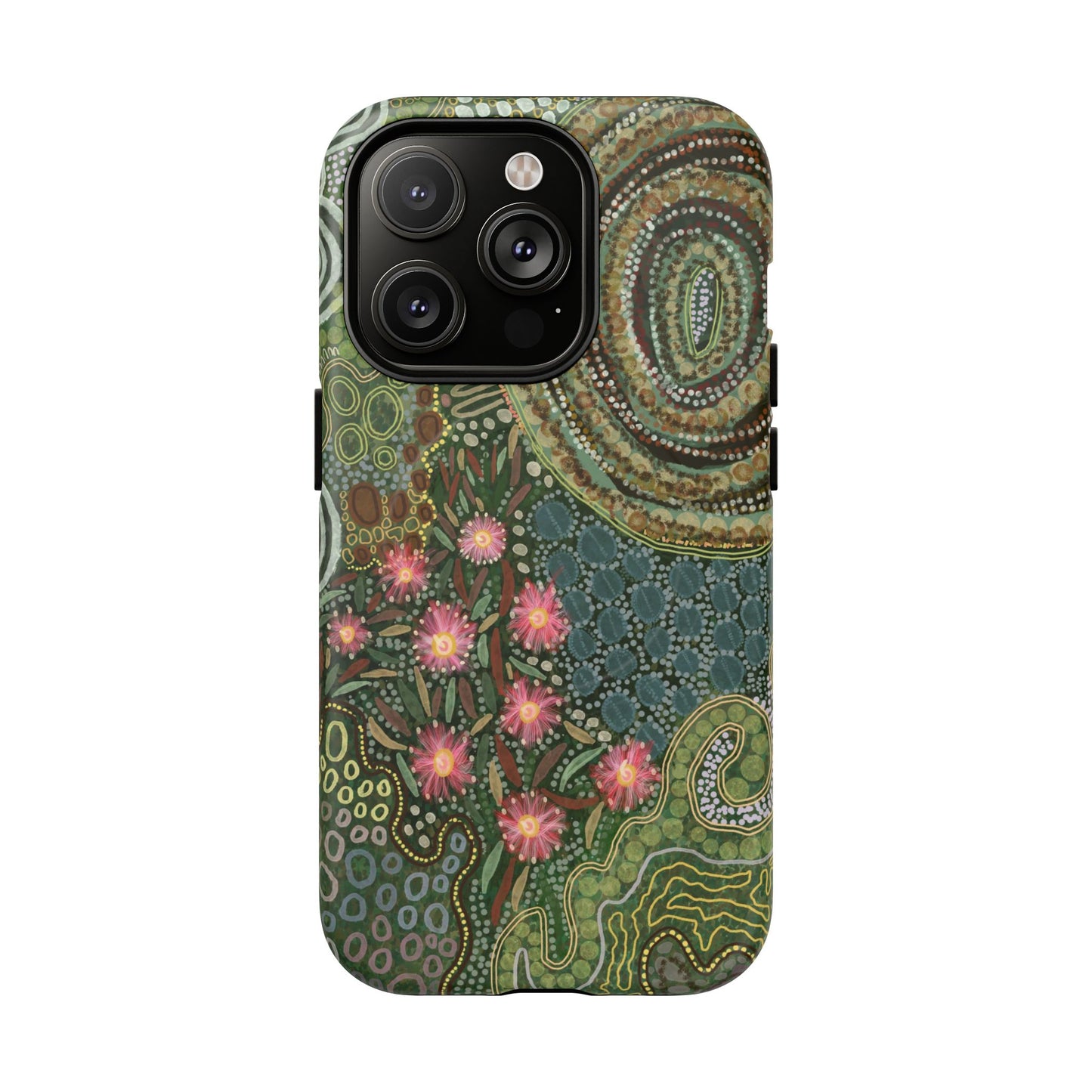 Aboriginal Art - Gumtrees - Tough Mag Safe Case