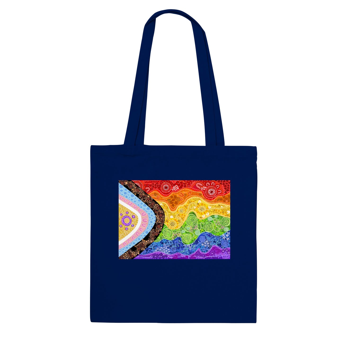 LGBTQIA+ | Equality LGBTQIA Inclusive Pride Flag | Classic Tote Bag