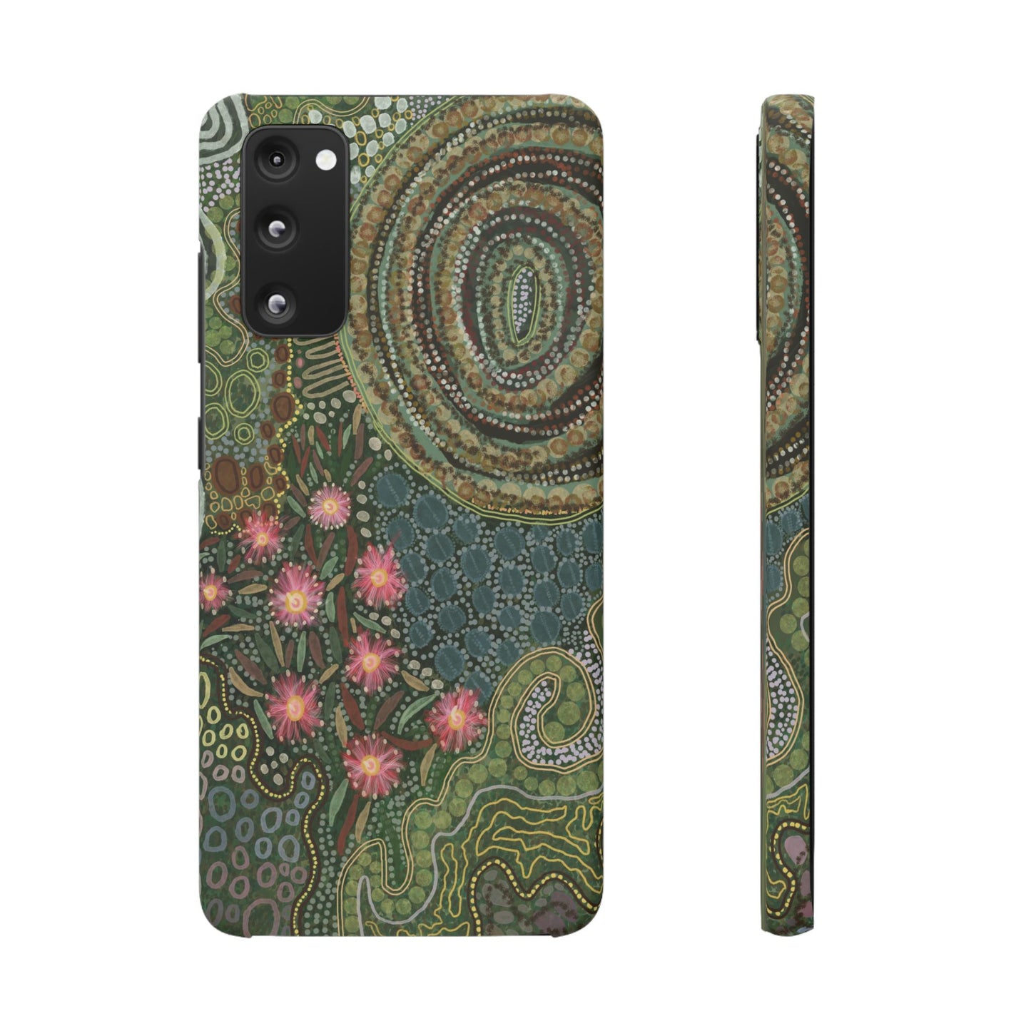 Aboriginal Art - Gumtrees - Snap case