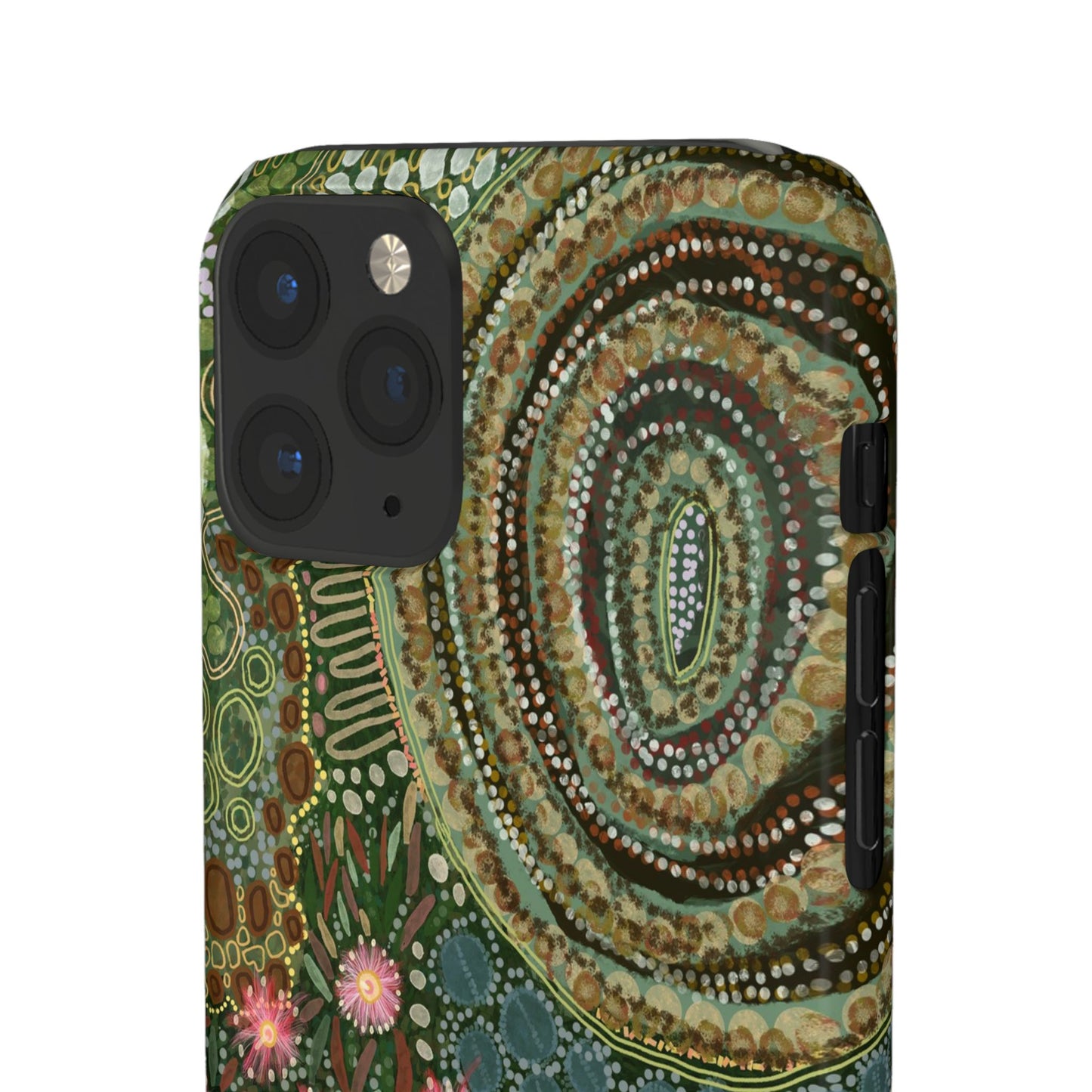 Aboriginal Art - Gumtrees - Snap case