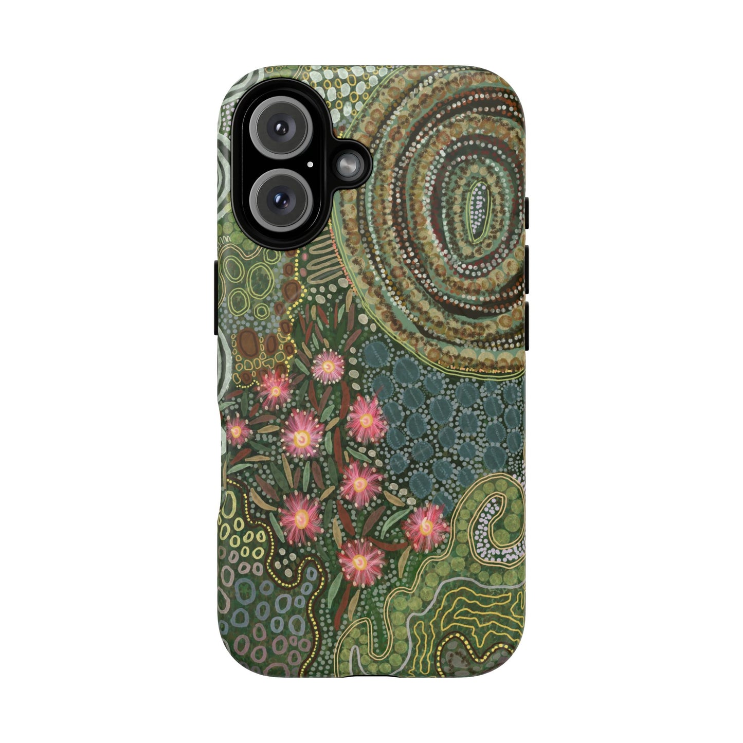 Aboriginal Art - Gumtrees - Tough Mag Safe Case