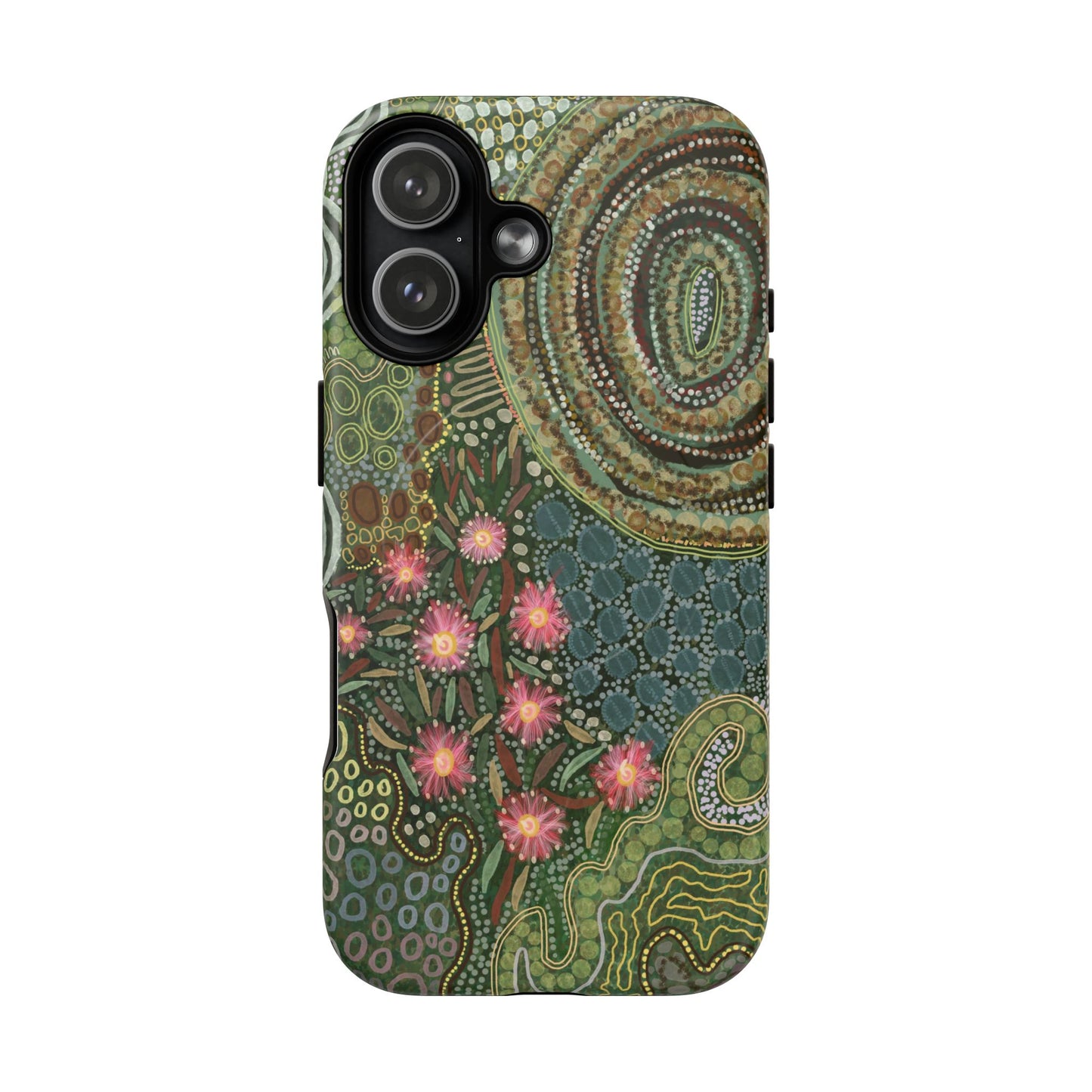 Aboriginal Art - Gumtrees - Tough Mag Safe Case