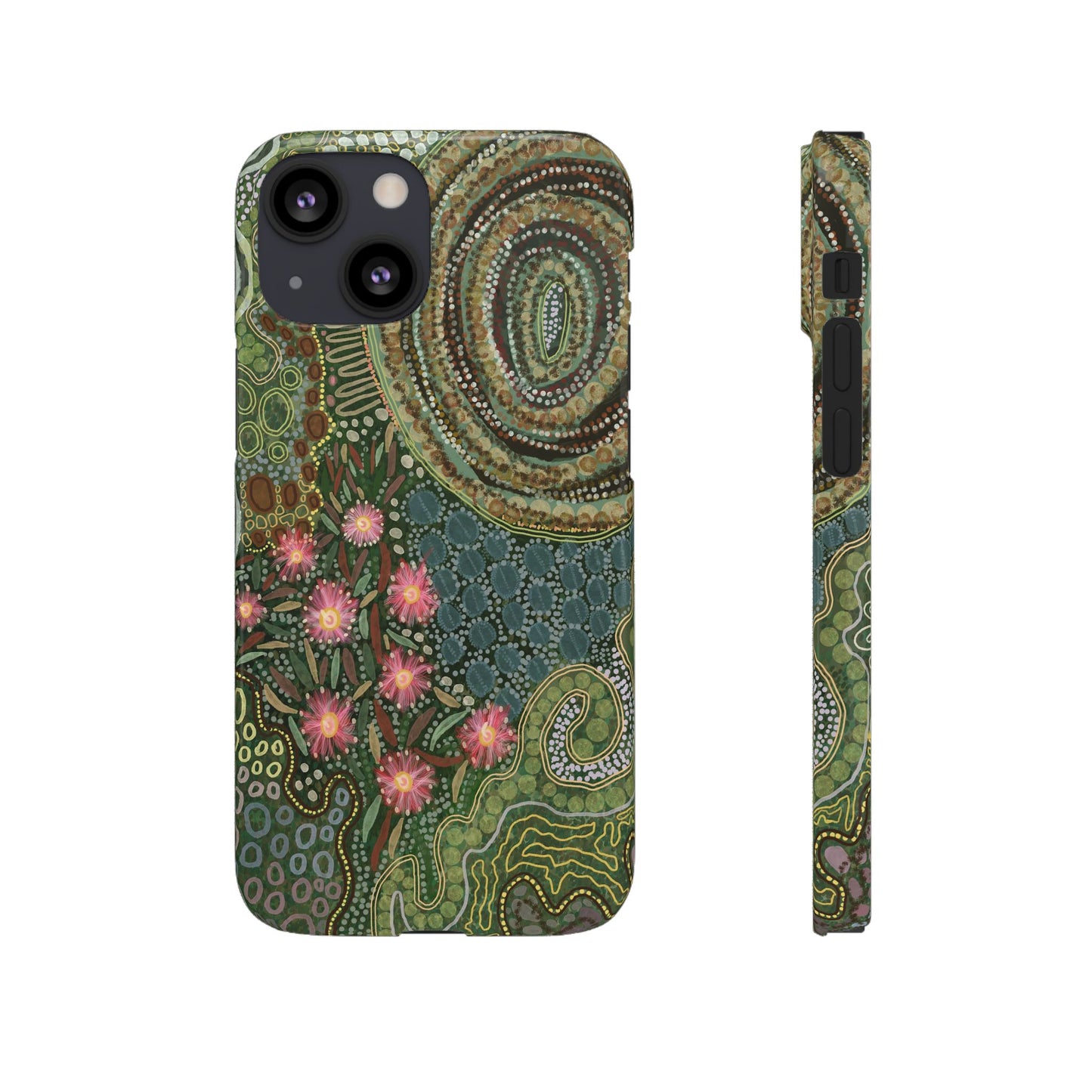 Aboriginal Art - Gumtrees - Snap case