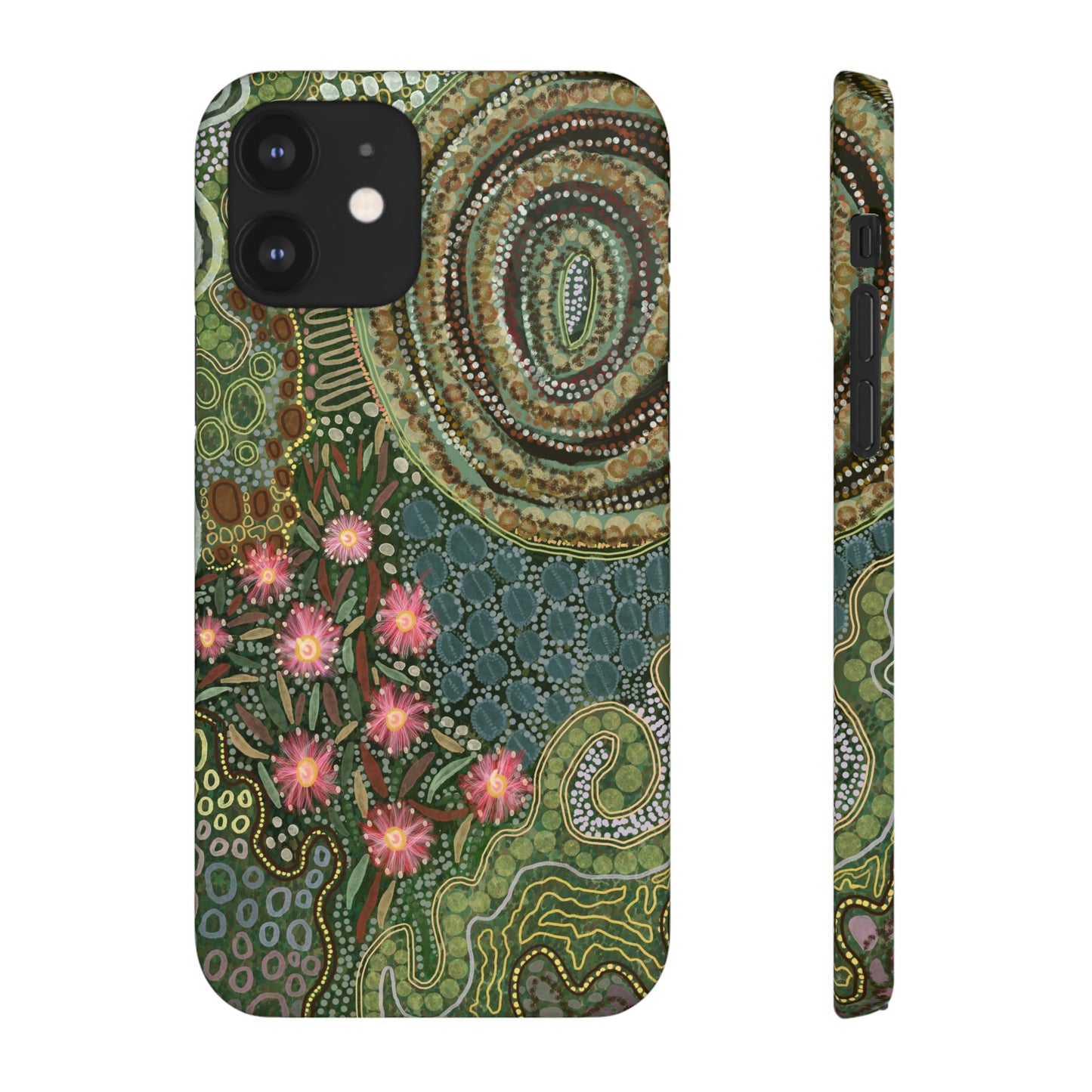 Aboriginal Art - Gumtrees - Snap case