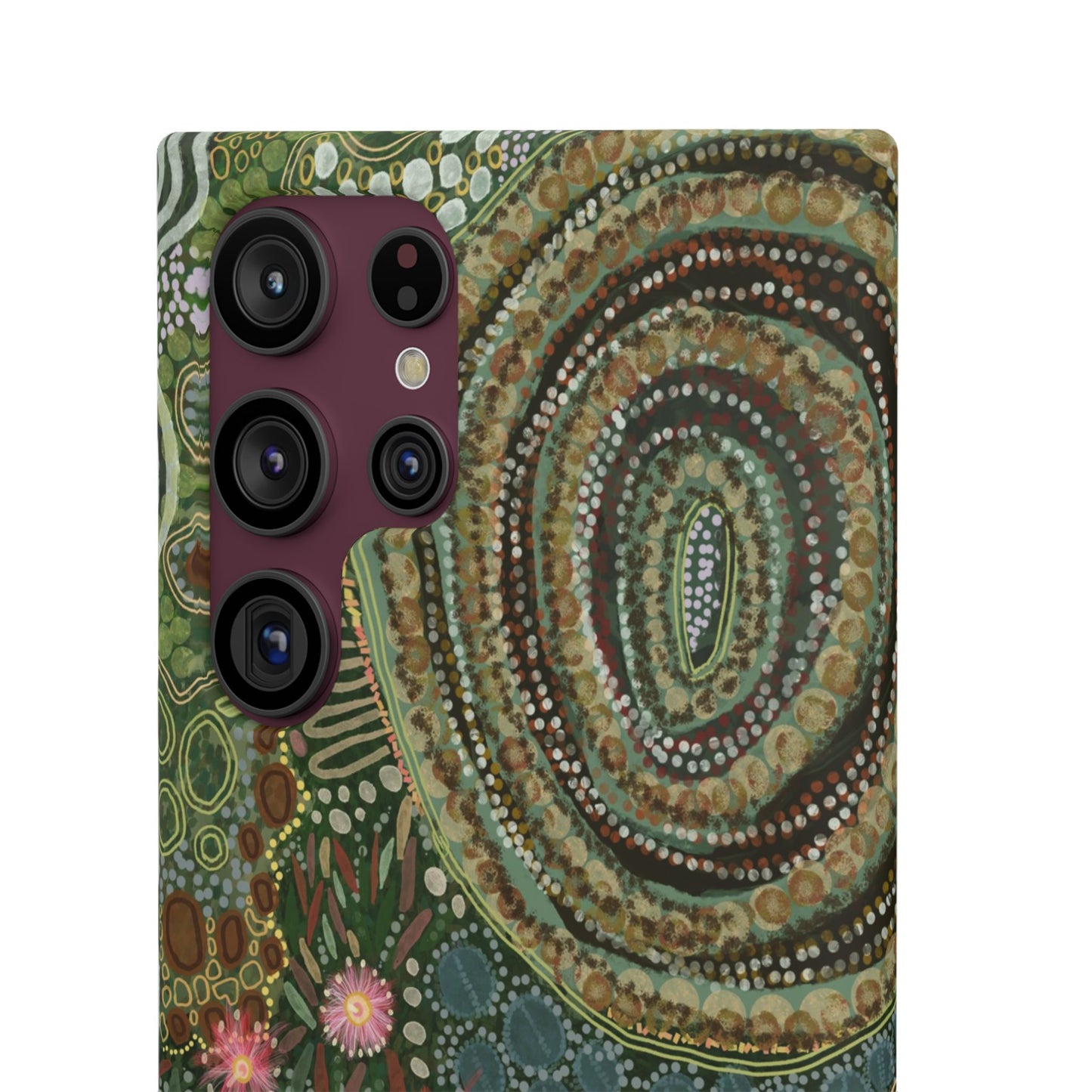 Aboriginal Art - Gumtrees - Snap case