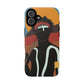 Aboriginal Art | Dreamtime Warrior | Tough Mag Safe Case