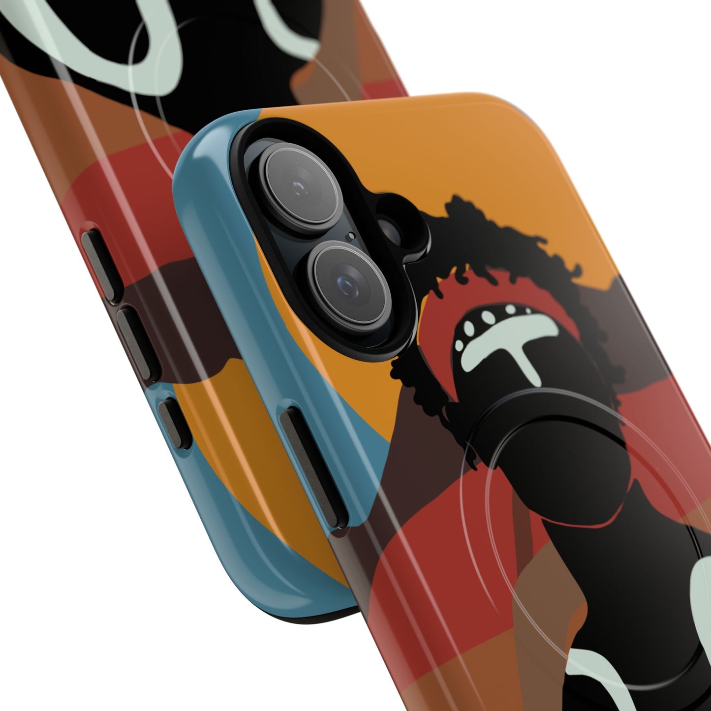 Aboriginal Art | Dreamtime Warrior | Tough Mag Safe Case