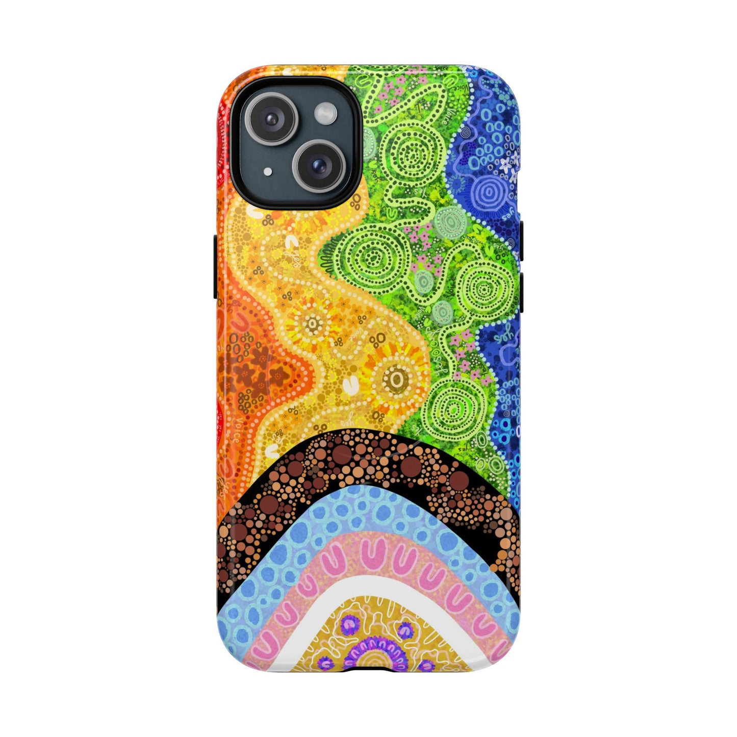 Aboriginal Art | Pride Flag | Tough Mag Safe Case