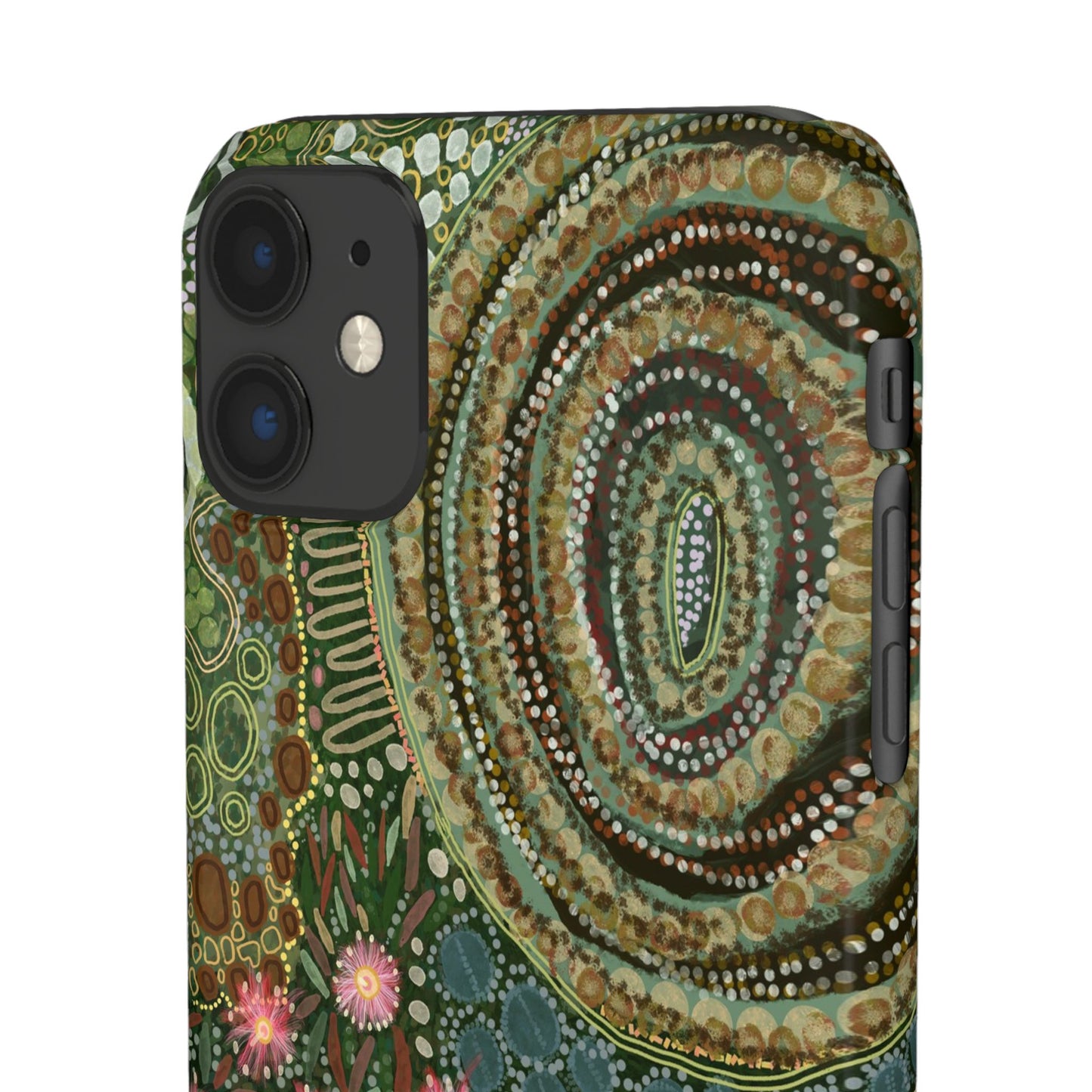 Aboriginal Art - Gumtrees - Snap case