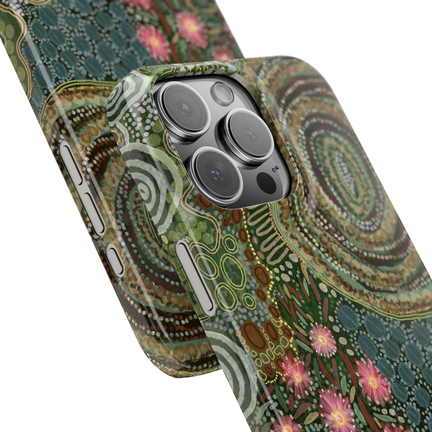 Aboriginal Art - Gumtrees - Snap case