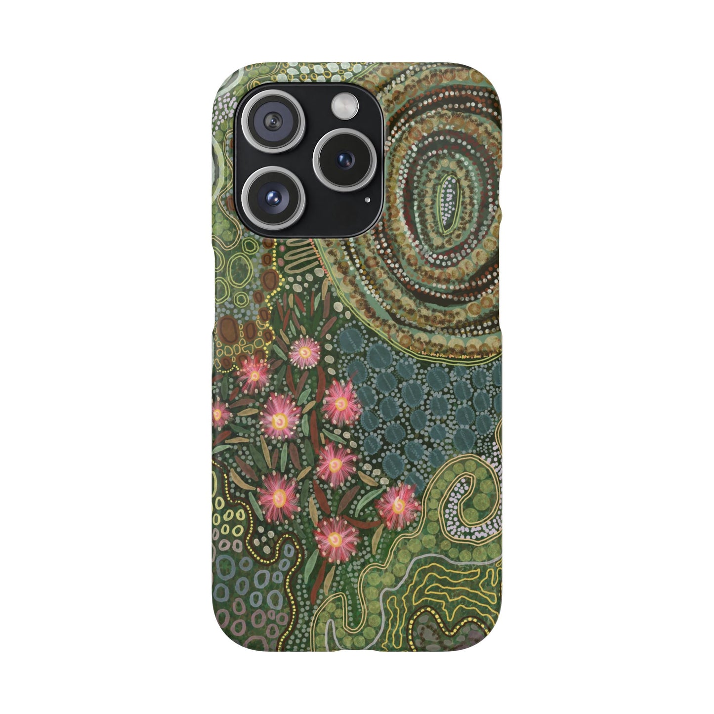 Aboriginal Art - Gumtrees - Snap case