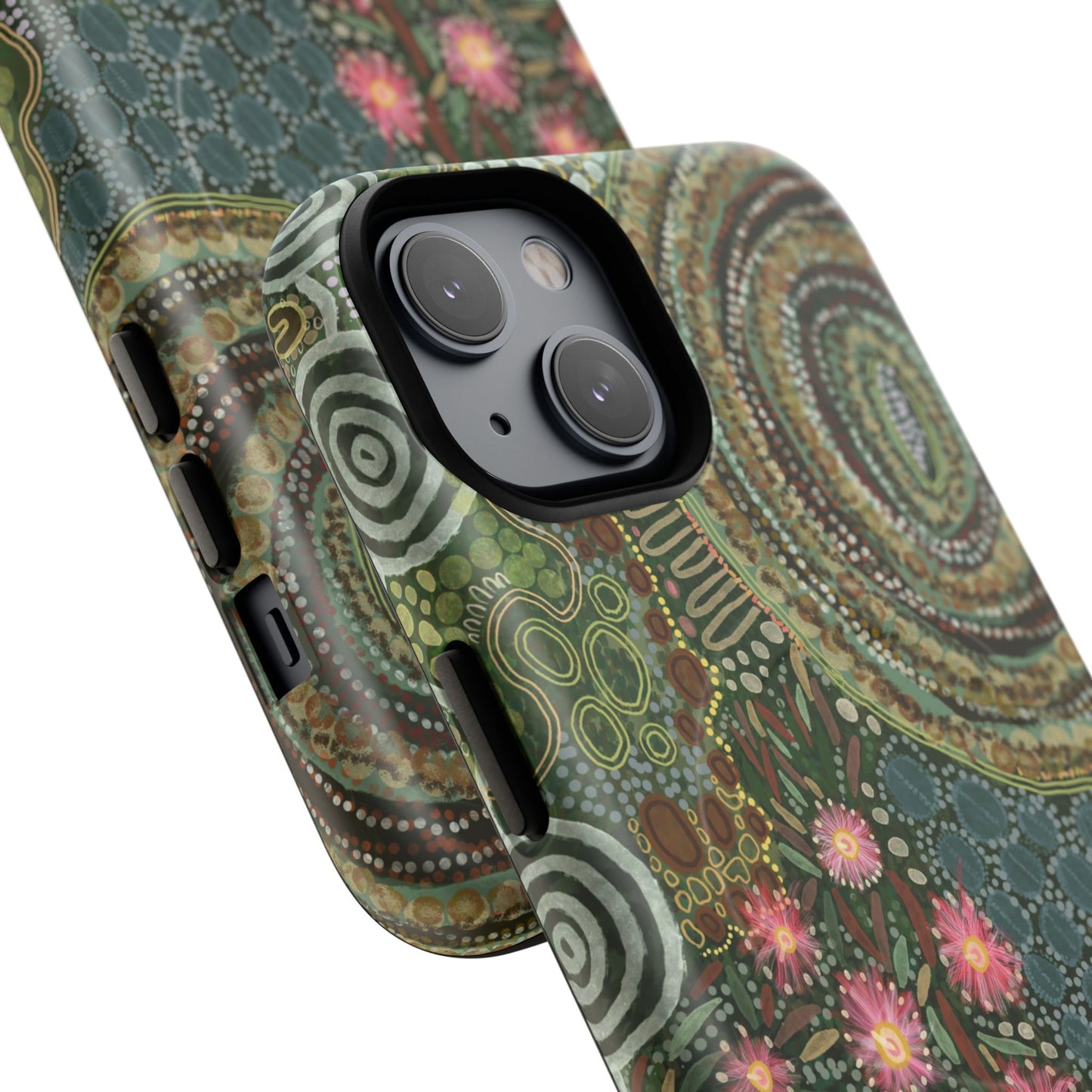 Aboriginal Art - Gumtrees - Tough Mag Safe Case