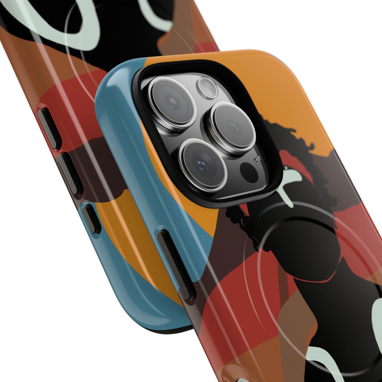 Aboriginal Art | Dreamtime Warrior | Tough Mag Safe Case