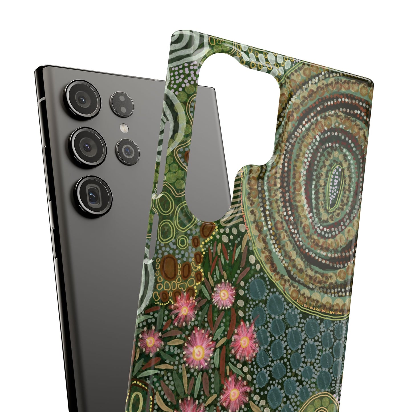 Aboriginal Art - Gumtrees - Snap case