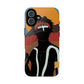 Aboriginal Art | Dreamtime Warrior | Tough Mag Safe Case