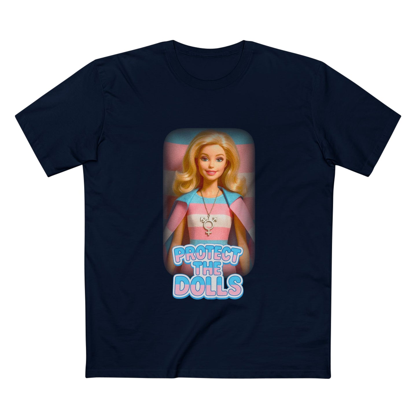 Protect the Dolls Tee | Ally Friendly | Trans Streetwear Cotton Graphic Tee