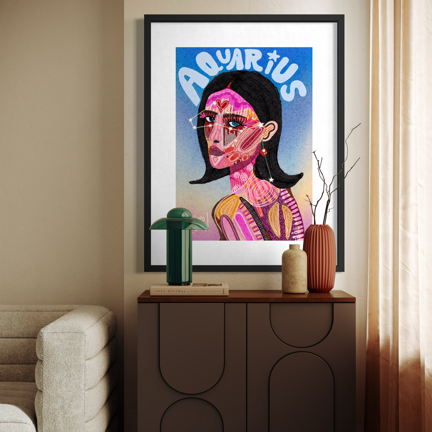 Aquarius | Astrology | Art Print