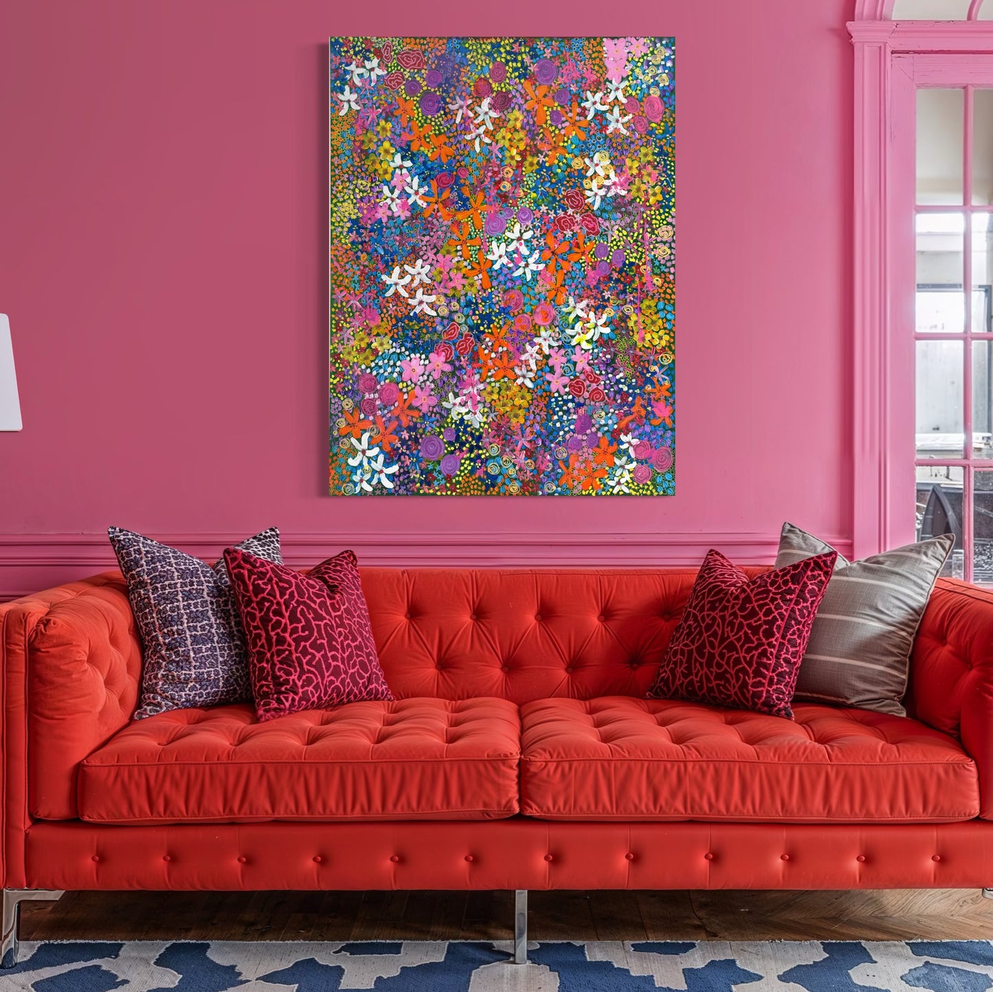 Flower Art | Legacy Blossoms | 92 x 122cm | Original Painting