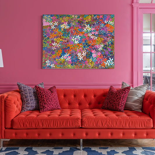 Flower Art | Legacy Blossoms | 92 x 122cm | Original Painting