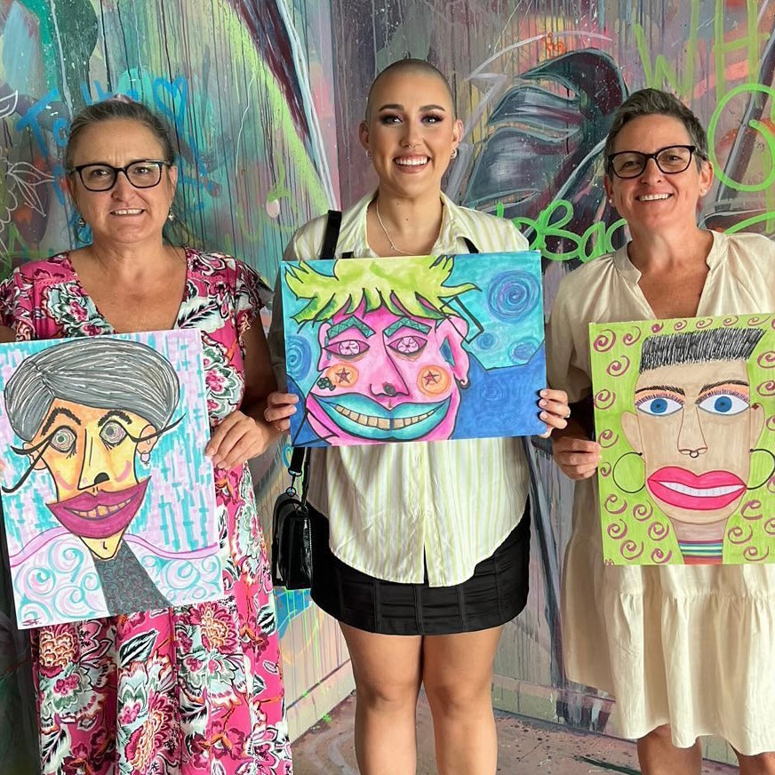 Trash Drawing | Self-Portrait Edition Workshop