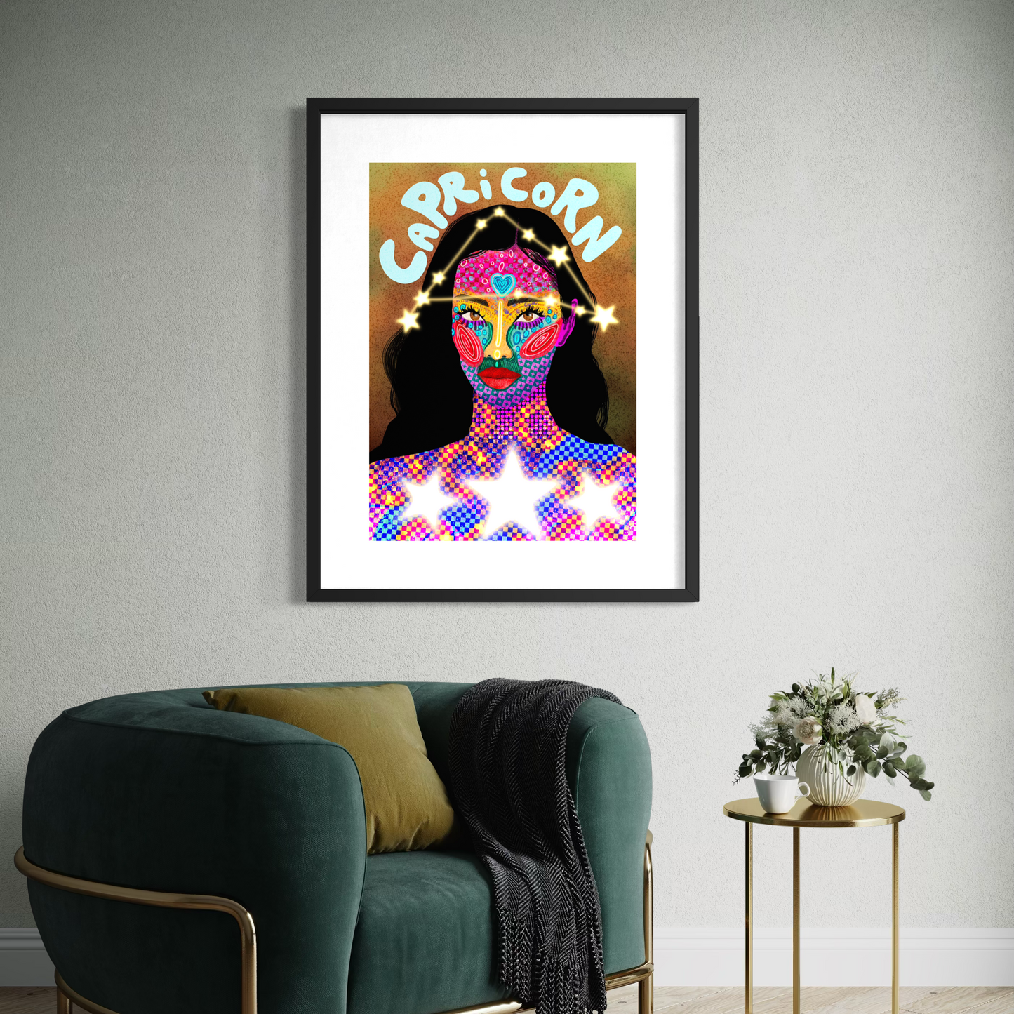 Capricorn | Astrology | Art Print
