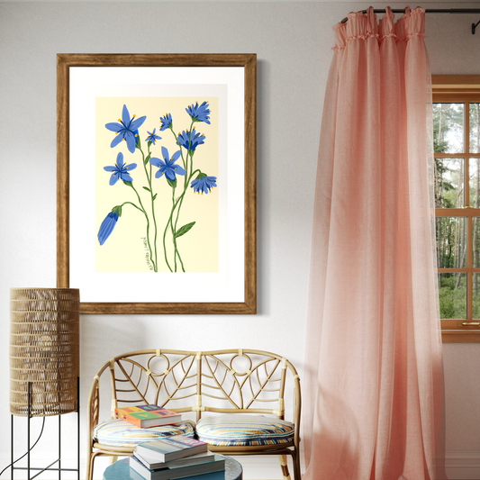 Flower Art | Rising and Blossoming | Art Print