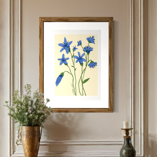 Flower Art | Rising and Blossoming | Art Print