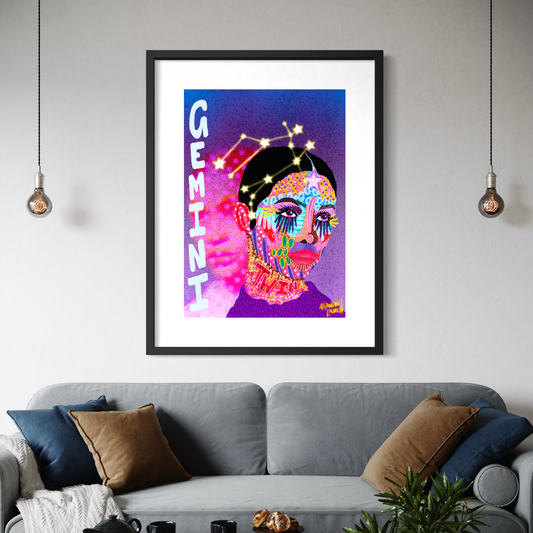Gemini | Astrology | Art Print