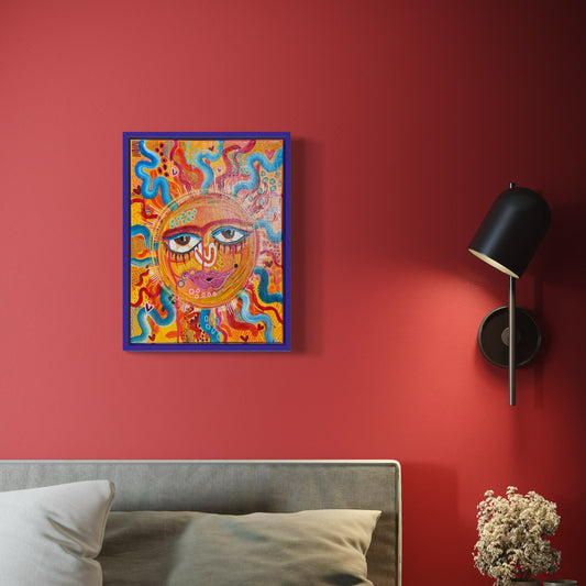Abstract Expressionism | Radiant Heart | 30 x 40 cm | Original Painting