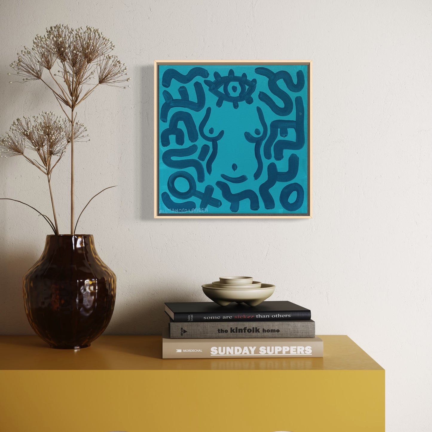 Sentimental Woman | Water | Original Painting