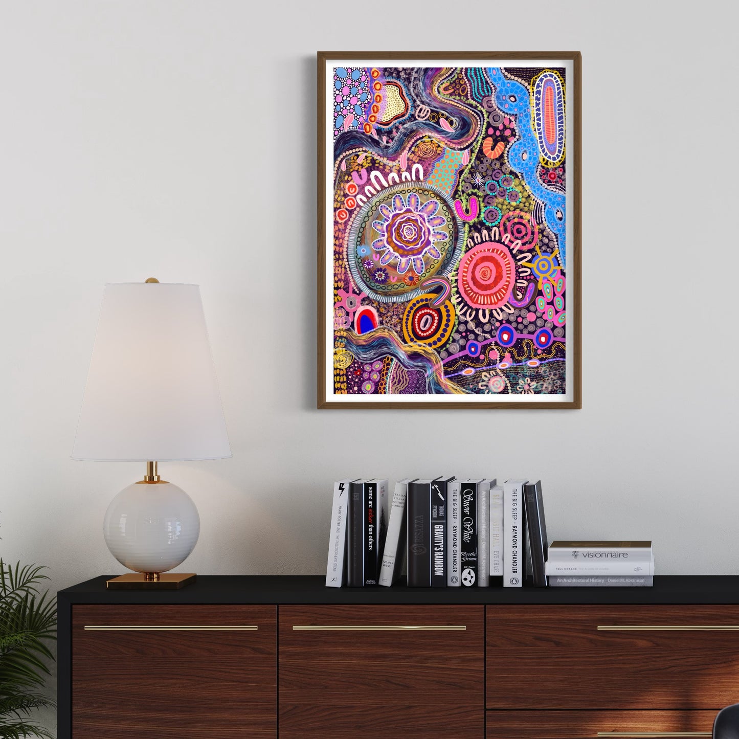 Aboriginal Art | Deep Blue | Limited Release