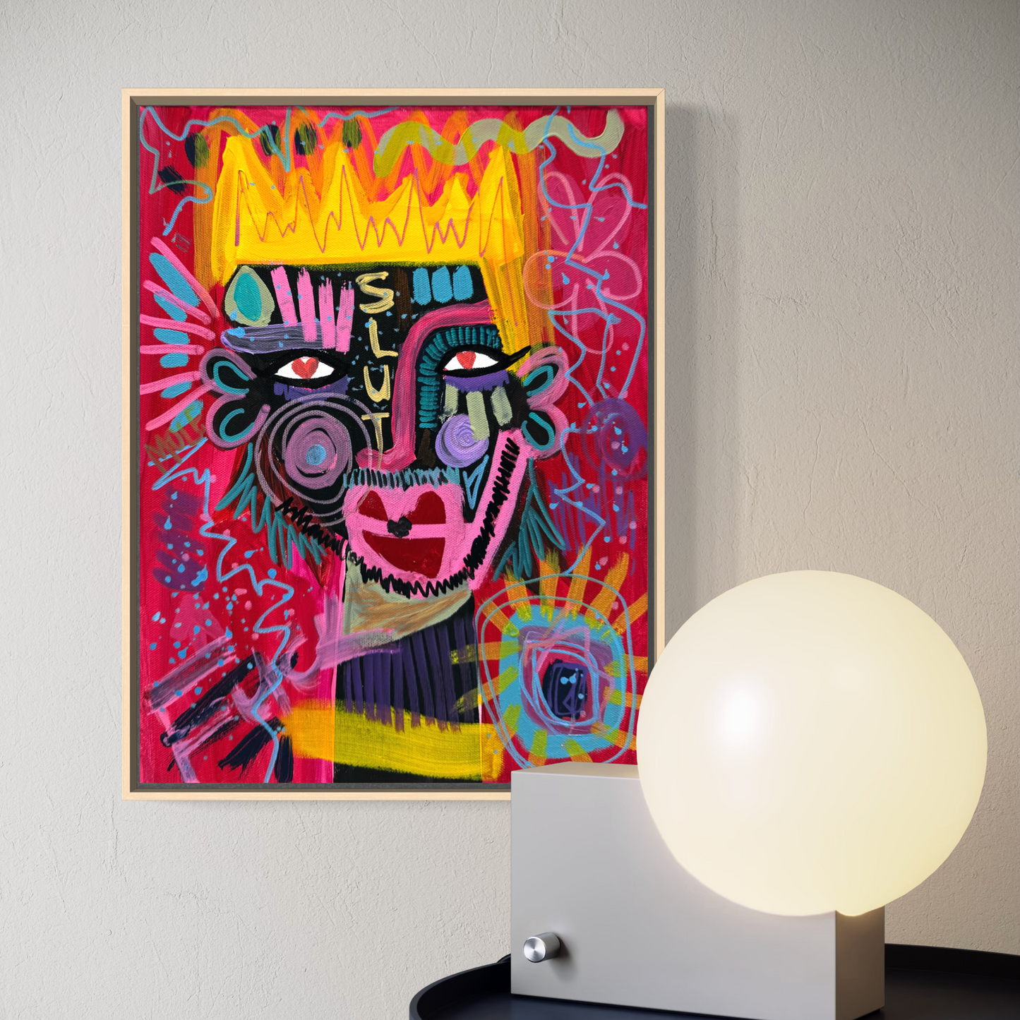 Abstract Art | Main Character Energy | Original Painting 30 x 40cm