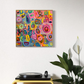 Abstract Art | Searching for optimism | Original Painting 52 x 52cm