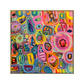 Abstract Art | Searching for optimism | Original Painting 52 x 52cm