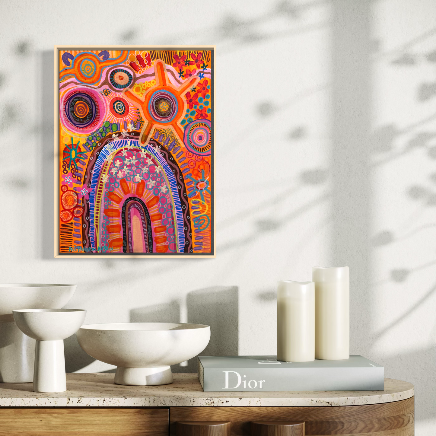 Aboriginal Artwork | I Am Me | Original Painting 30 x 40cm