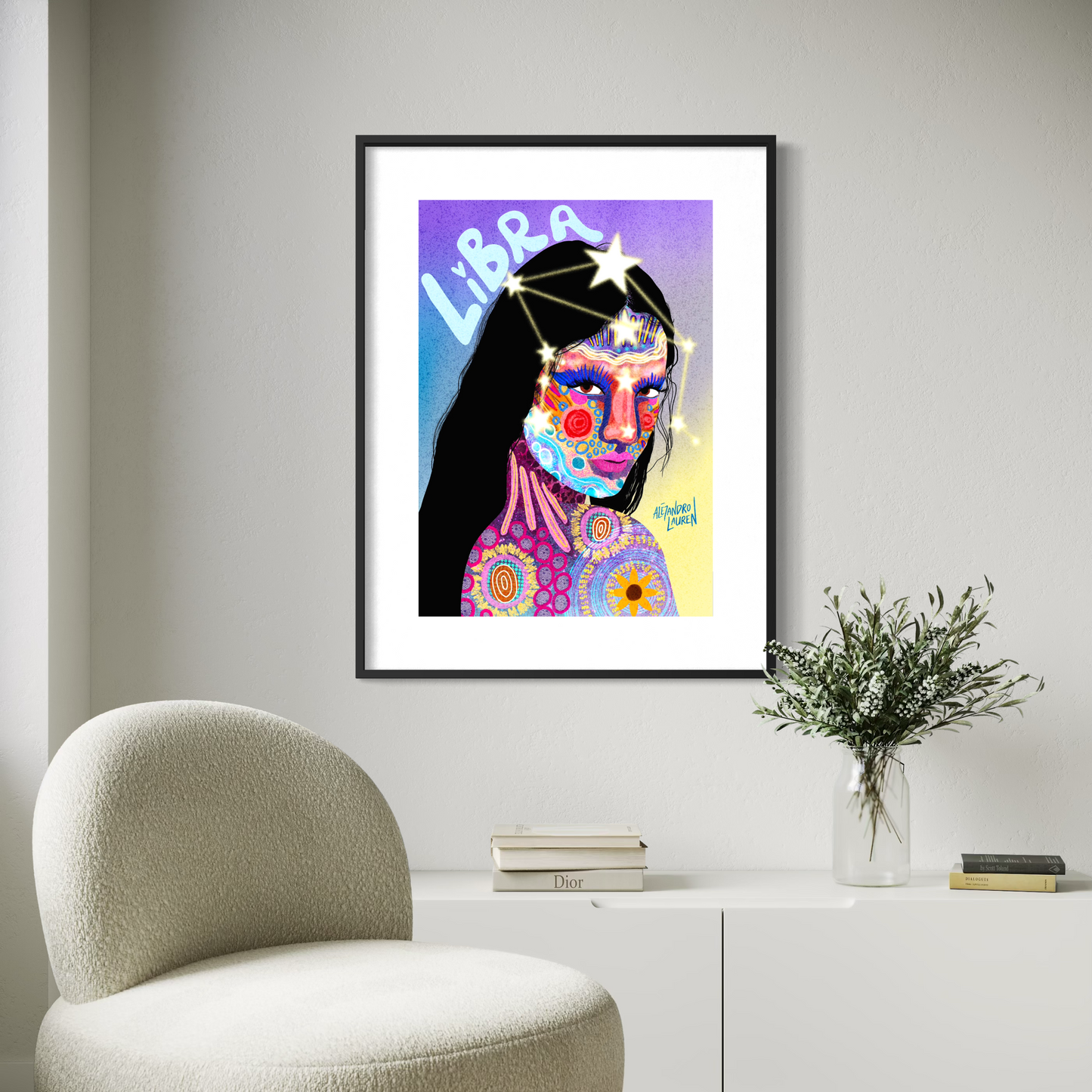 Libra | Astrology | Art Print