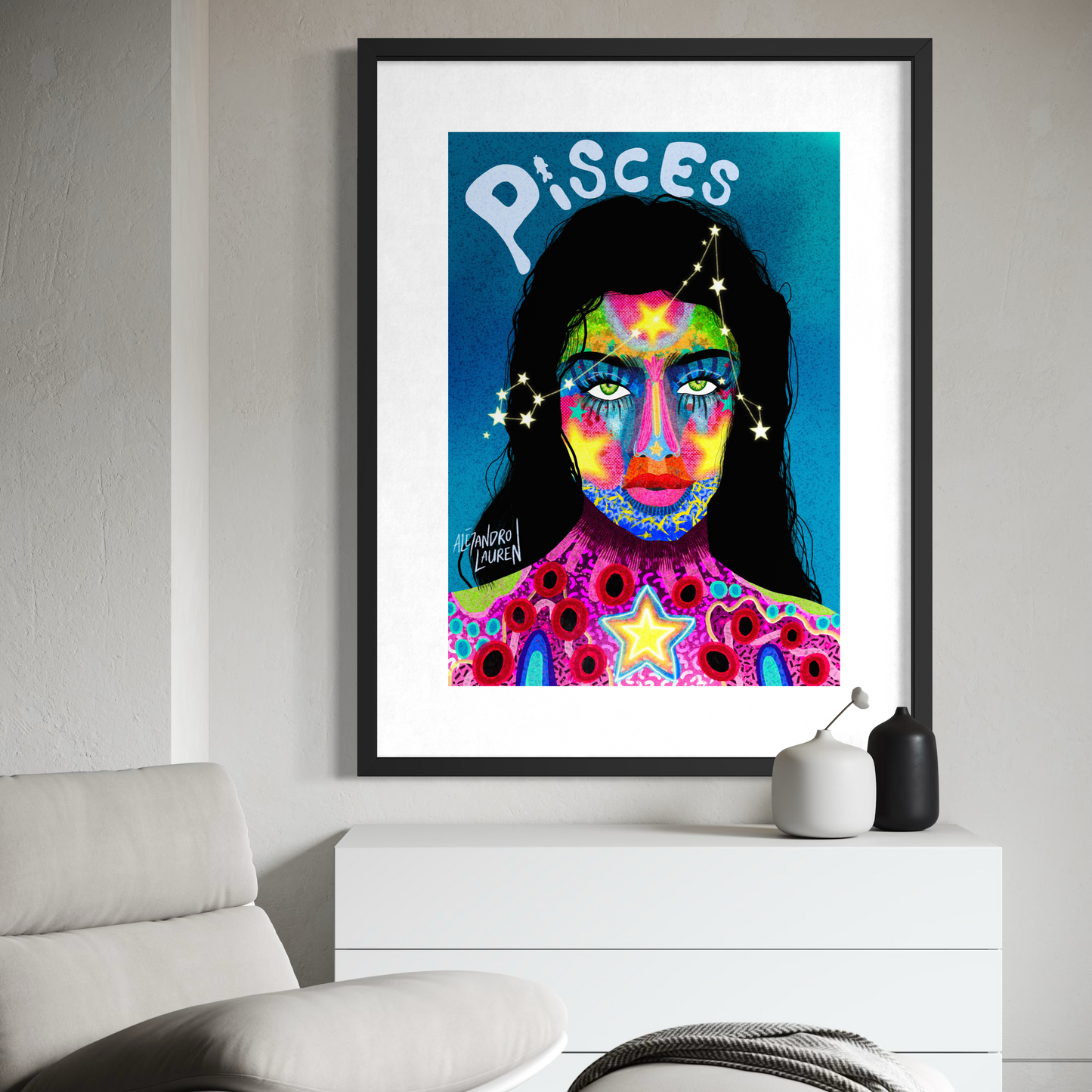 Pieces | Astrology | Art Print