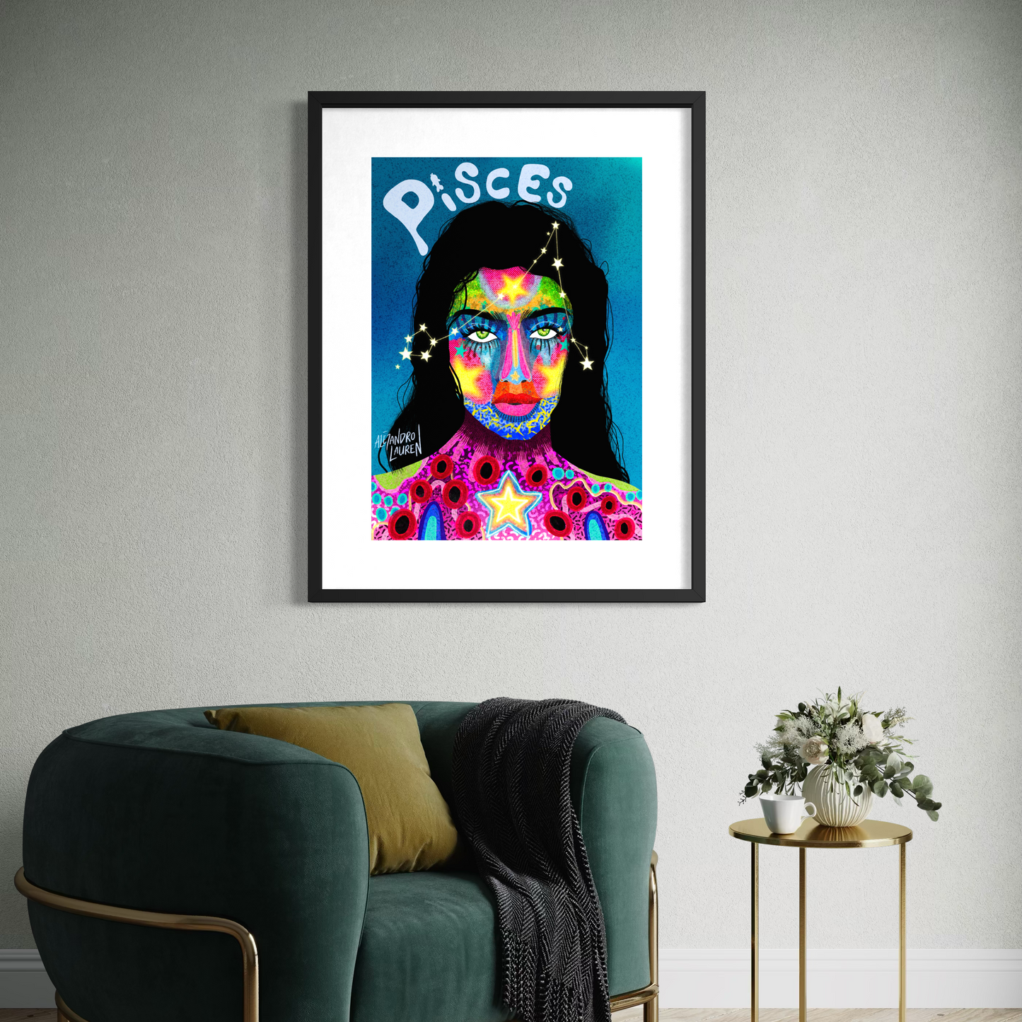 Pieces | Astrology | Art Print