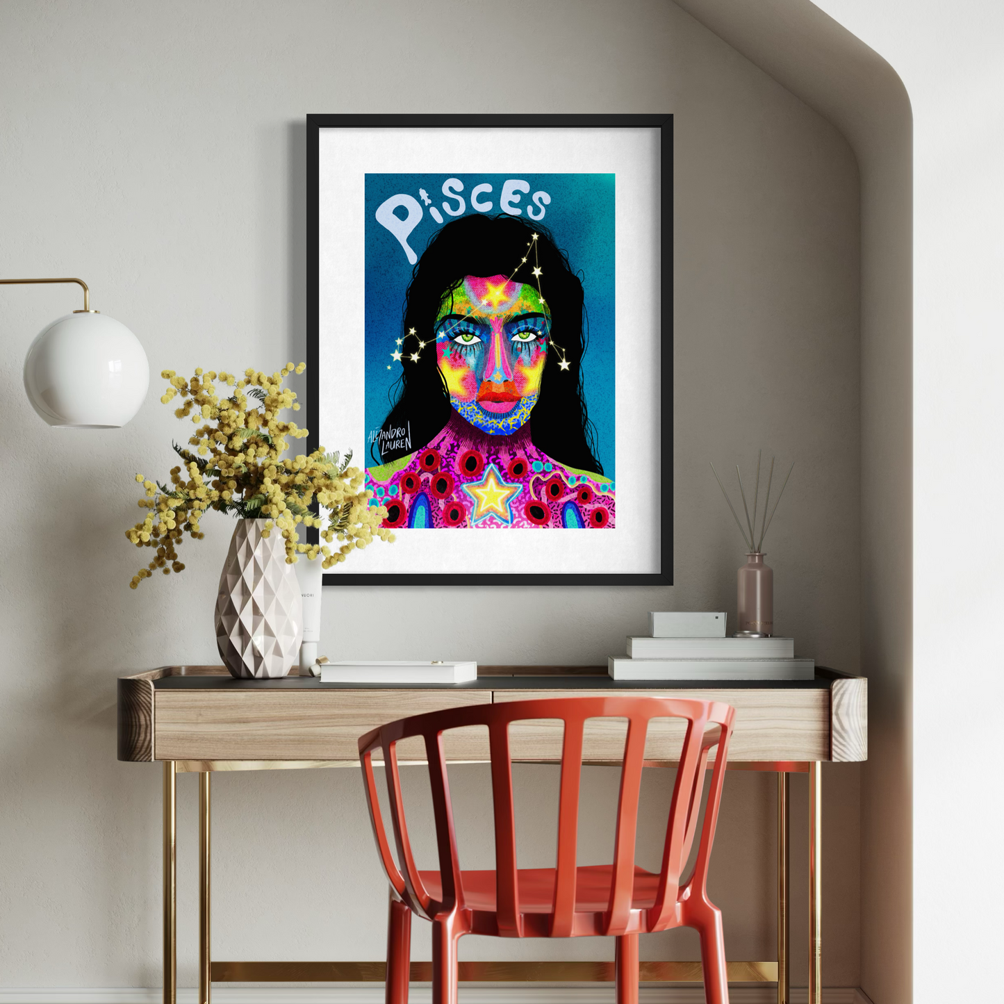 Pieces | Astrology | Art Print