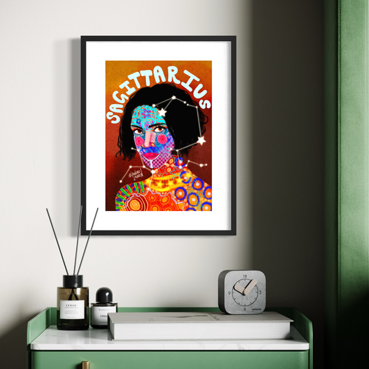 Sagittarius | Astrology | Art Print