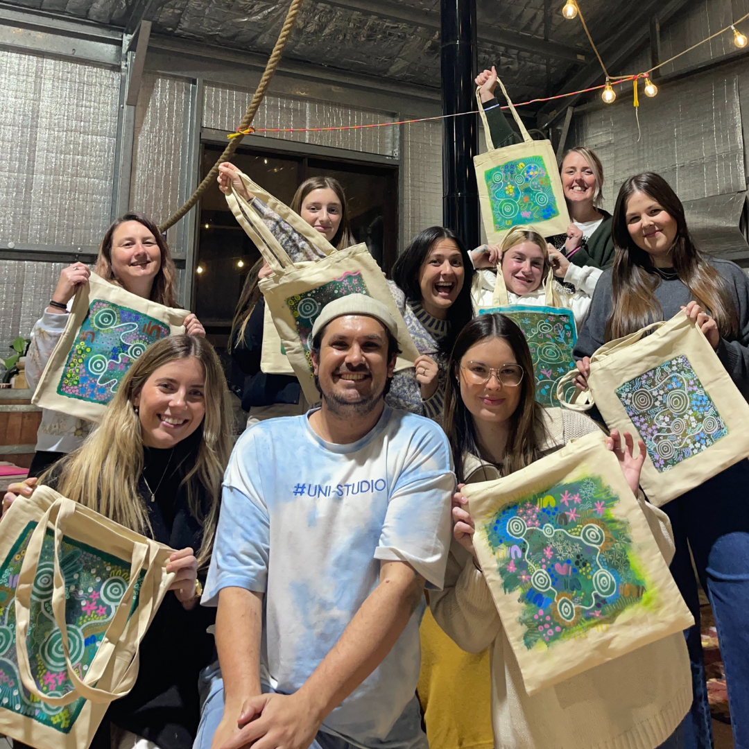 Flower Tote Painting Workshop | Saturday 10th January 2026 (1pm–3pm)