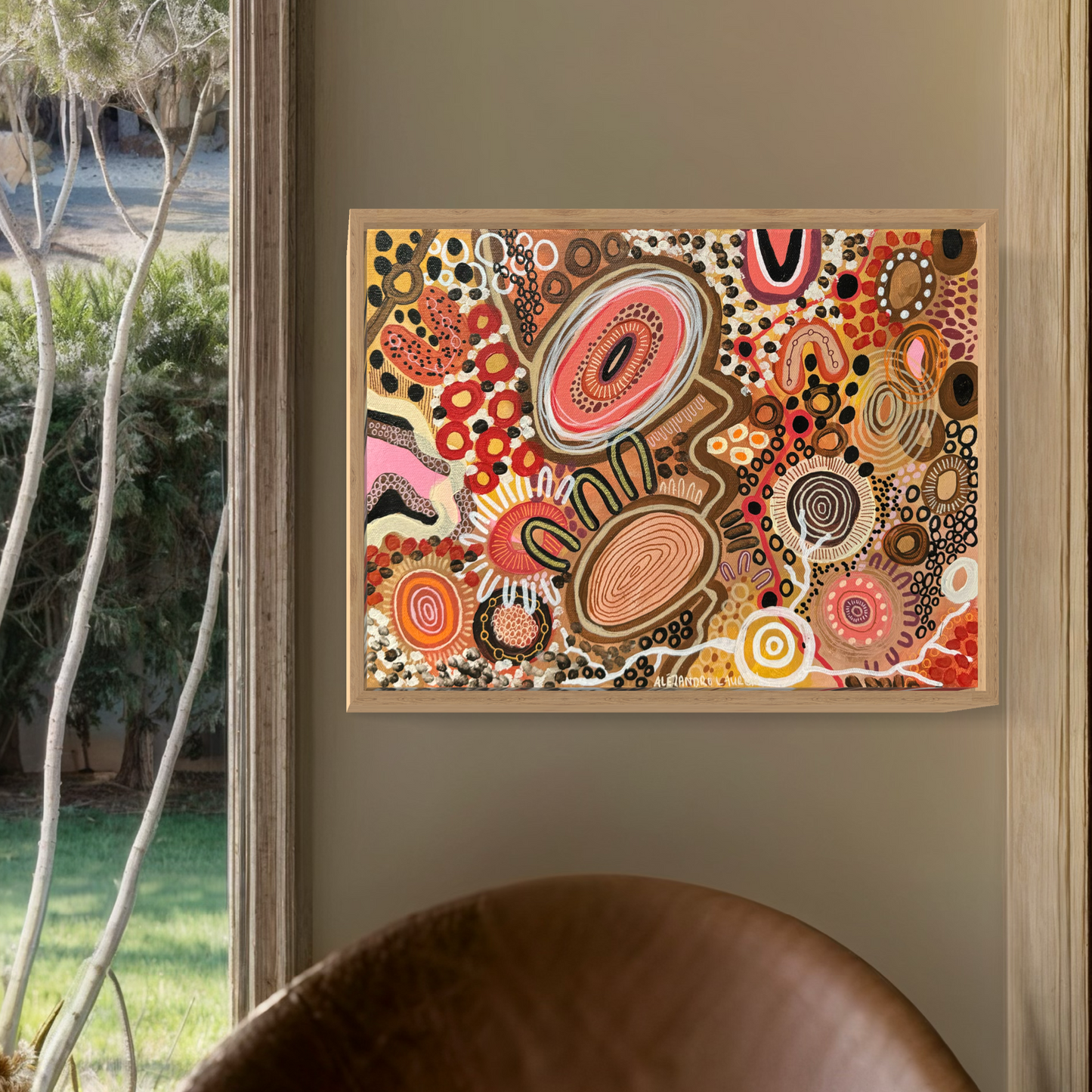 Aboriginal Art | Legacy Version 3 | Original Painting 40 x 30cm