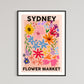 Floral Art | Flower Market | Art Print