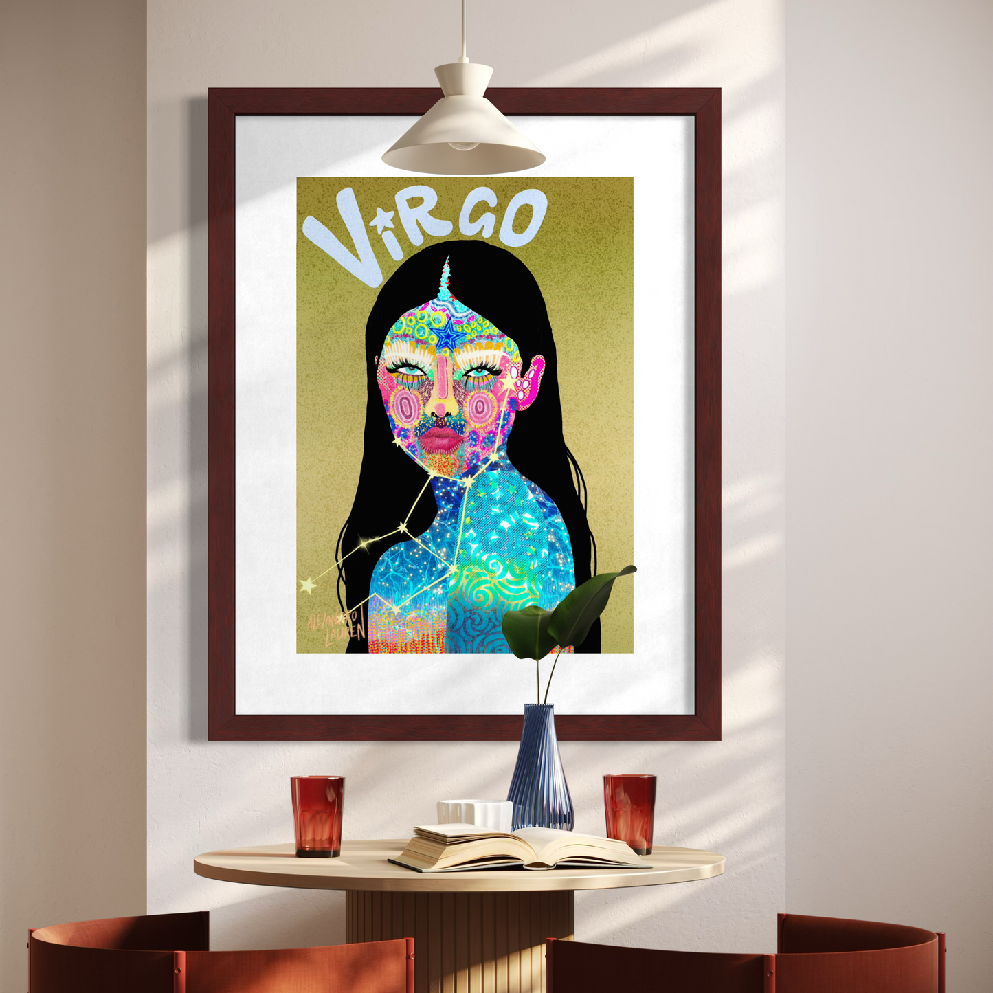 Virgo | Astrology | Art Print