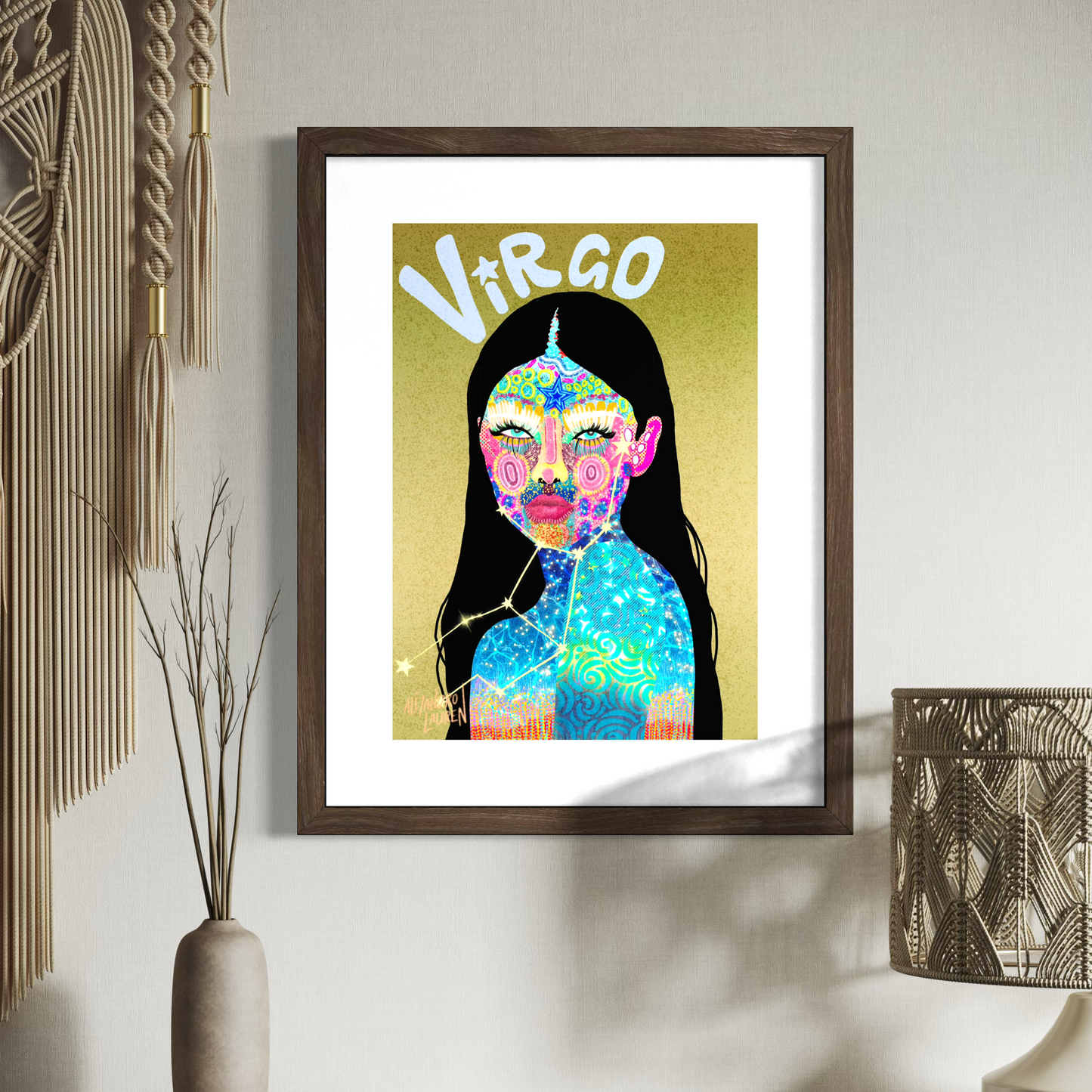 Virgo | Astrology | Art Print