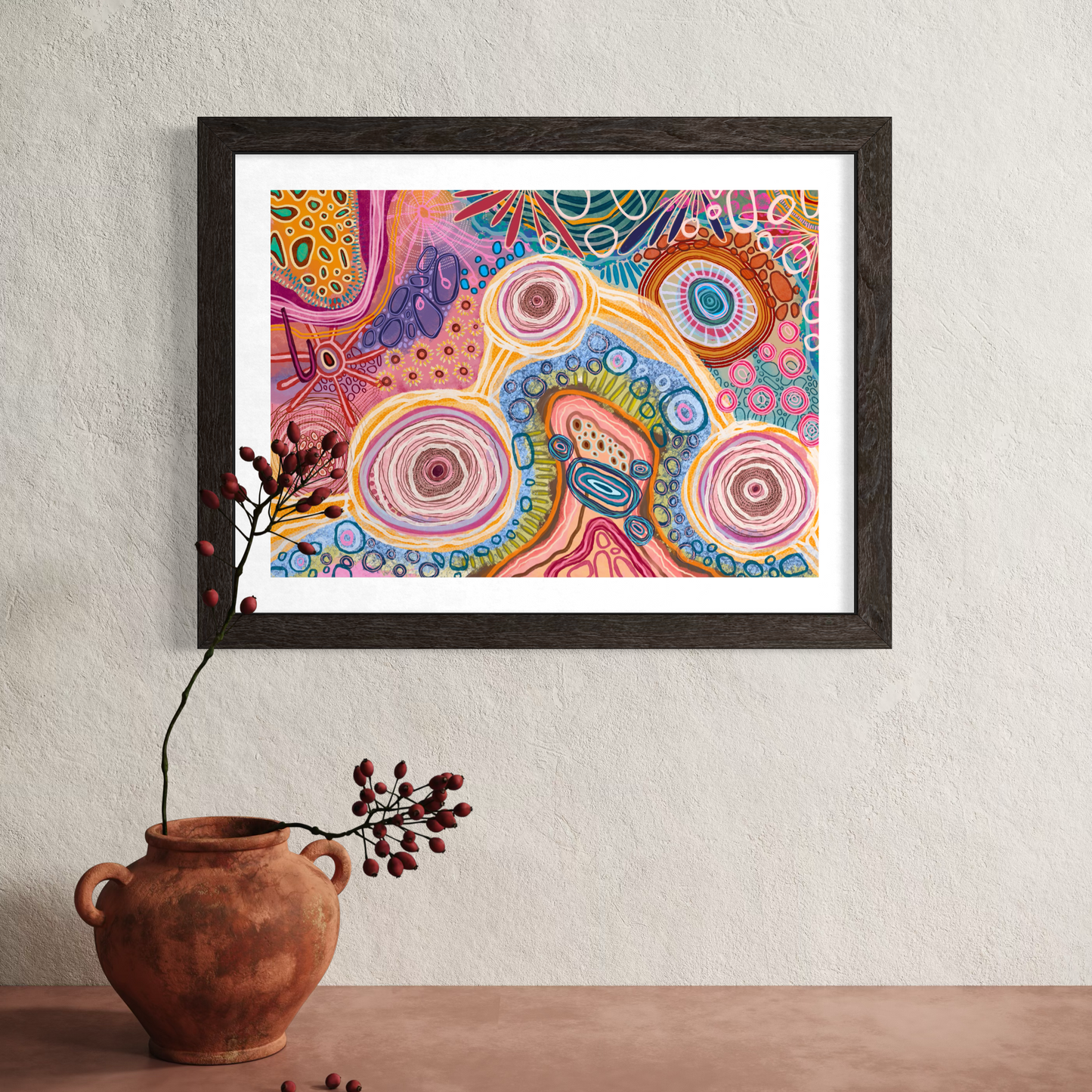 Aboriginal Art | Walking by the Water | Limited Release