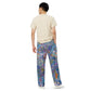 Aboriginal Art | Community | Unisex Wide-leg Pants